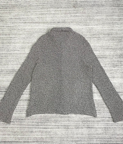 Our Legacy Snowflake Knit Cardigan Black White-zp