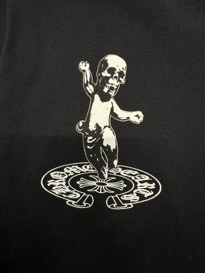 Chrome Hearts Black Foti Print Short Sleeve-yf