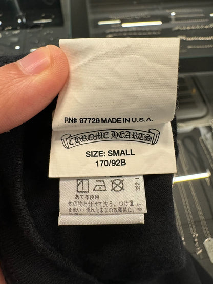 Chrome Hearts Black Foti Print Short Sleeve-yf