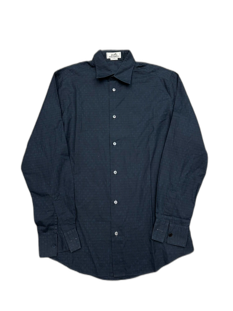 Hermes Printed Button-Up Shirt