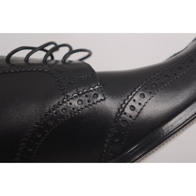 Louis Vuitton Stylish Black Casual Leather Shoes 0079