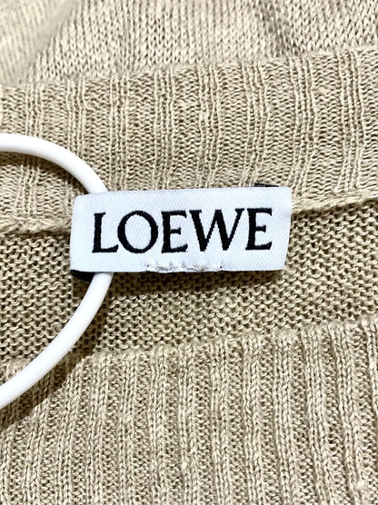 Loewe Brown Knitted Sweater for Men 0089