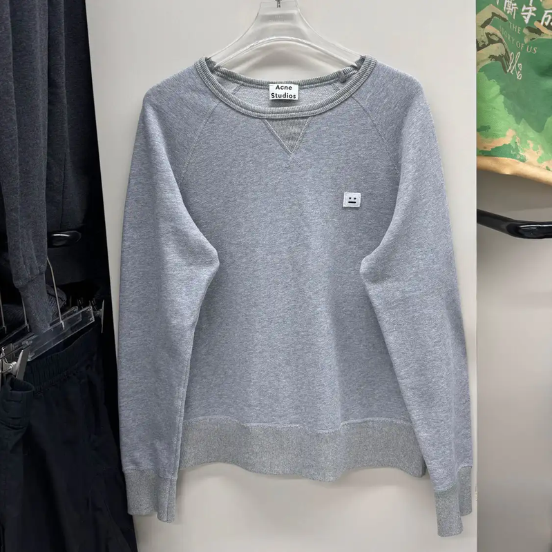 Acne Studios Grey Men's Knit Sweater