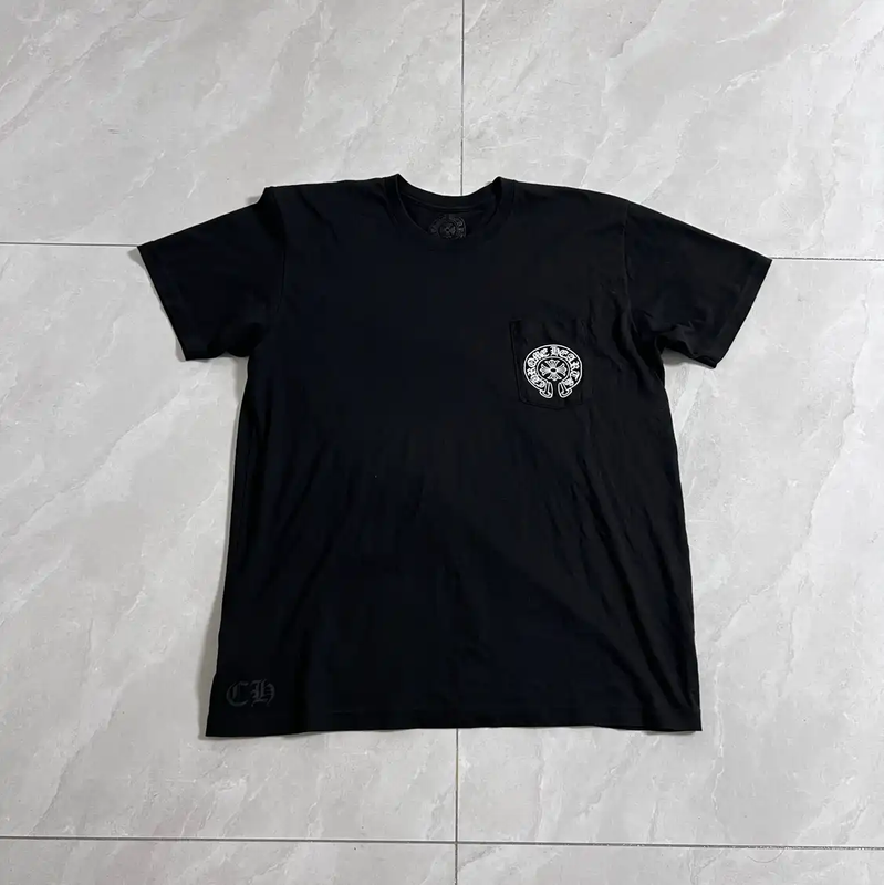 Chrome Hearts Black Cotton XXL Men's T-Shirt 0089