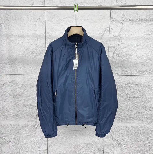 Prada Navy Blue Cotton Men's Jacket