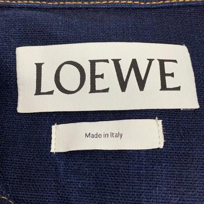 Loewe Men's Blue Cotton Casual Jacket 0089