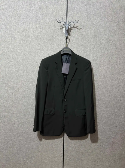 Prada Wool Men's Black Blazer