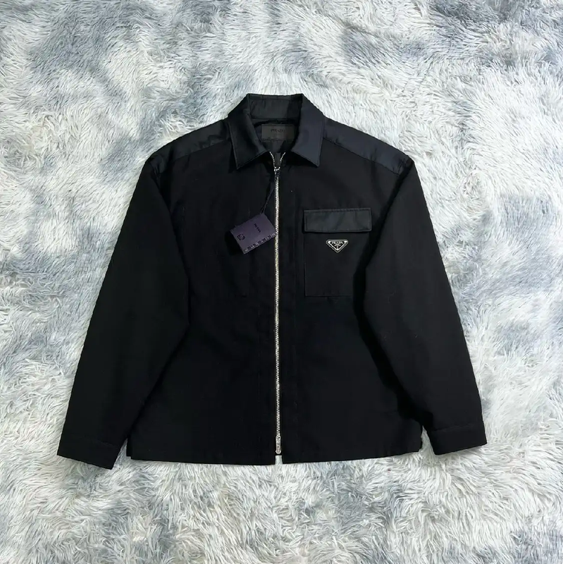 Prada Black Men's Jacket Size S