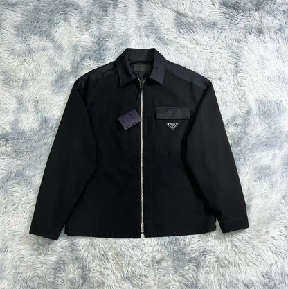 Prada Black Men's Jacket Size S