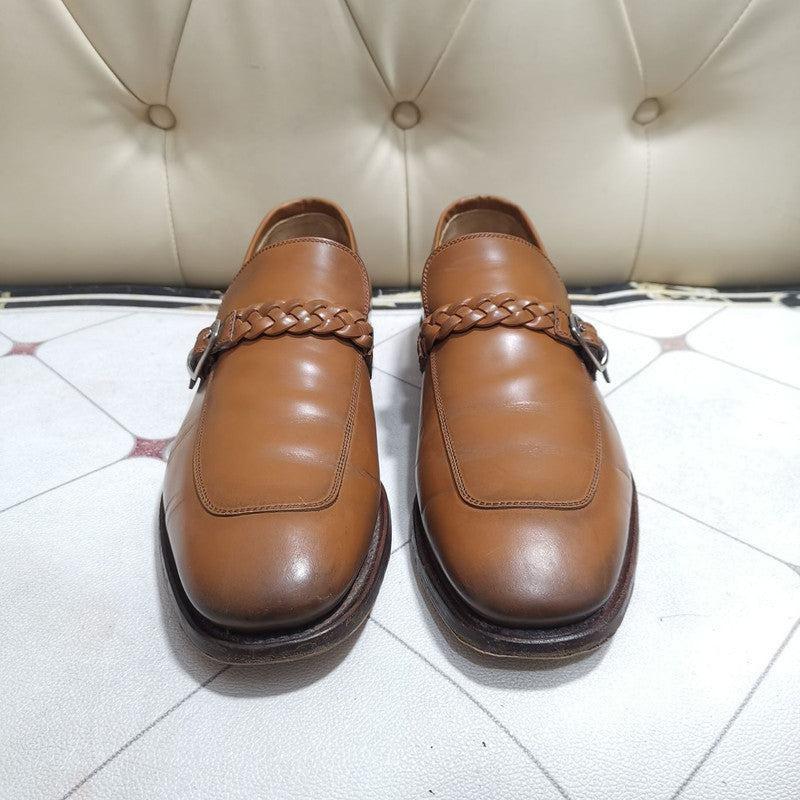 Gucci Brown Leather Loafers for Men 0079