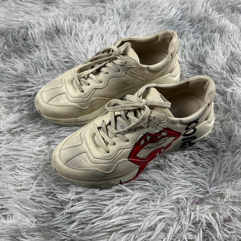 Gucci Rhyton Leather Casual Sneakers for Men 0079