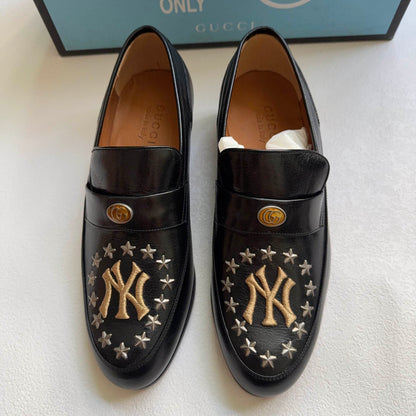 Gucci Stylish Leather Casual Loafers 0079