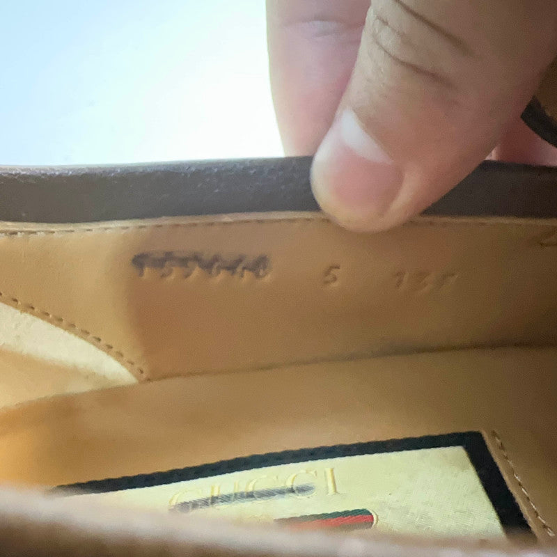 Gucci Leather Horsebit Loafers for Men 0079