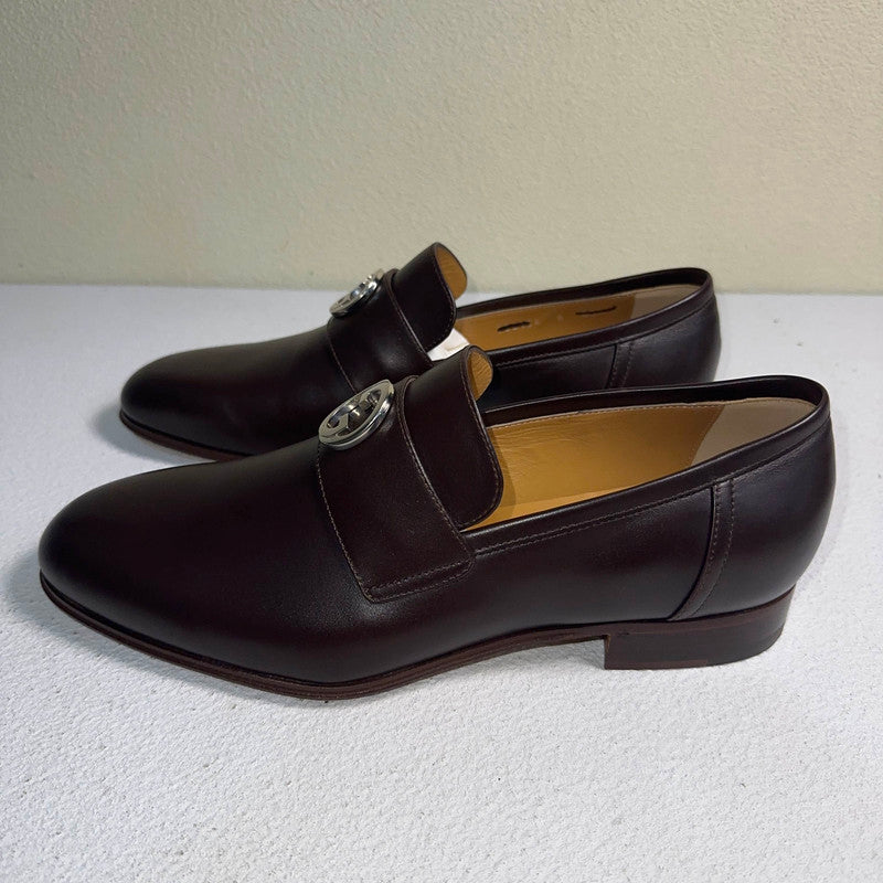 Gucci Interlocking Leather Double G Casual Shoes 0079