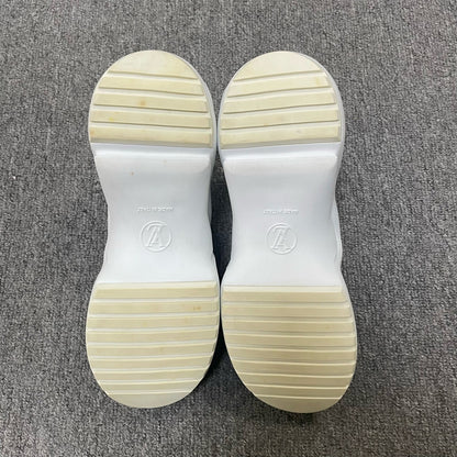 Louis Vuitton Low-Top Casual Sneakers in White Brown 0079