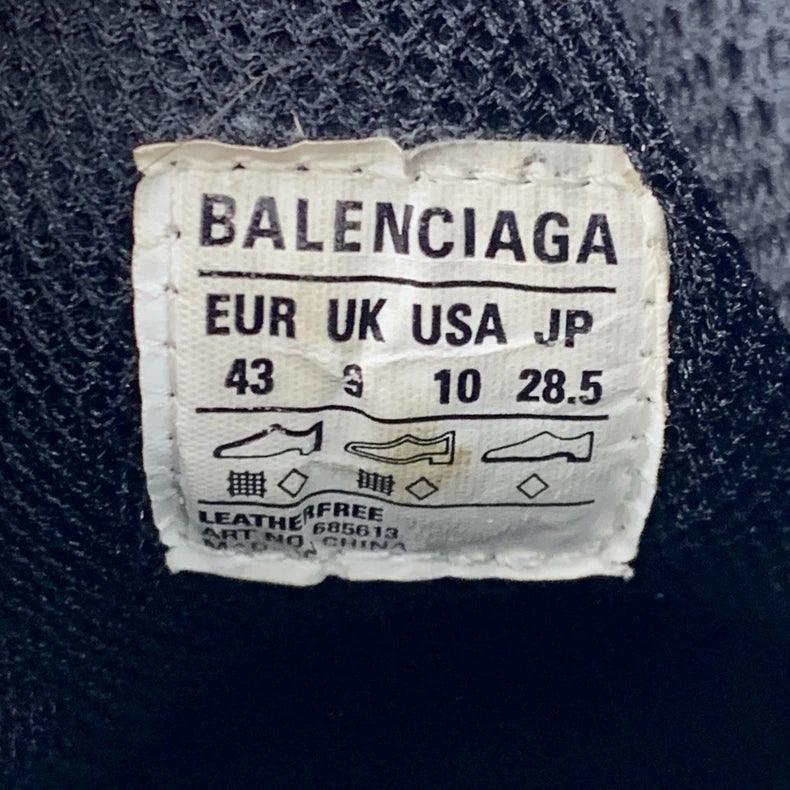 Balenciaga Black Casual Sports Shoes Size 43