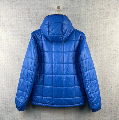 Prada Black Nylon Logo Hooded Jacket