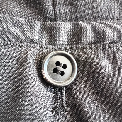 Prada Black Striped Wool Casual Trousers for Men