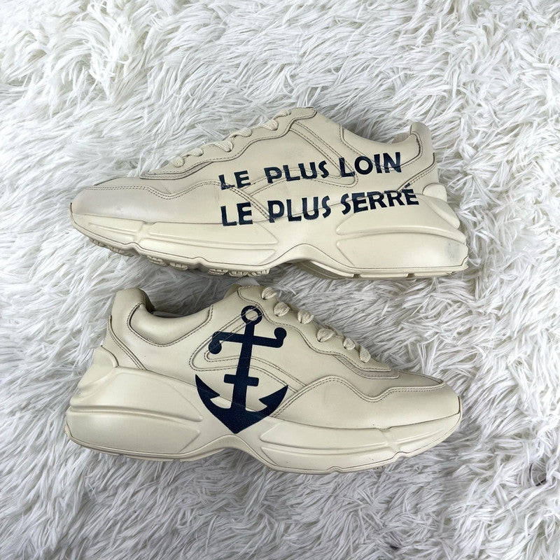 Gucci Rhyton Anchor Print Fashion Sneakers 0079
