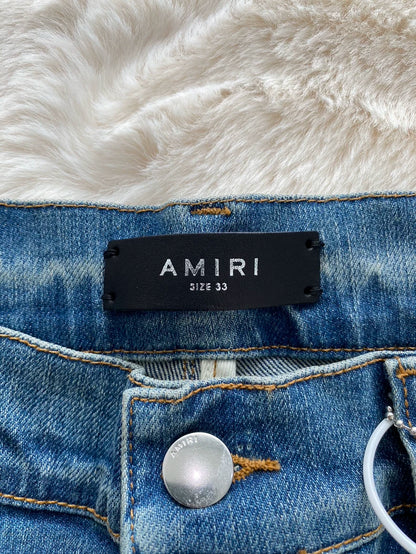 Amiri Old English Denim Jeans