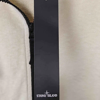 Stone Island Men's Light Yellow Cotton Jacket 0089