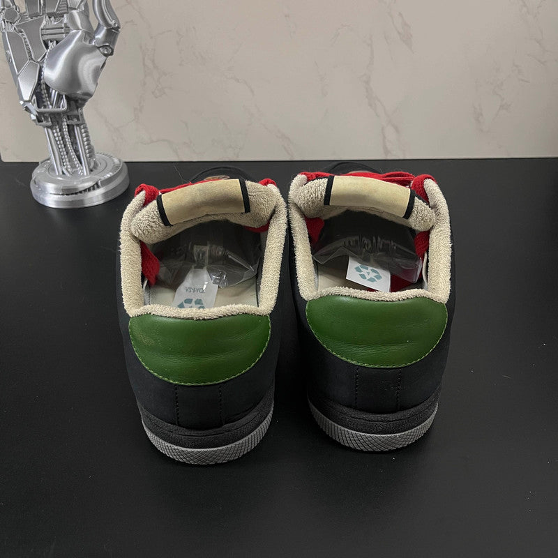 Gucci Screener GG Enamel Suede Low-top Sneakers 0079