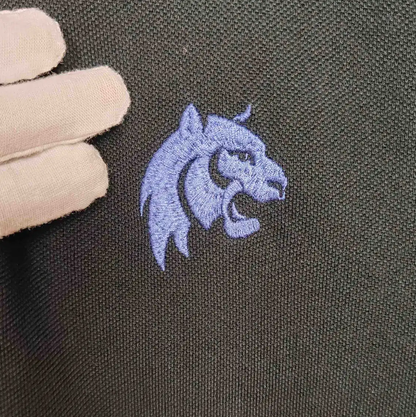 Prada Men's Black Cotton Polo Shirt