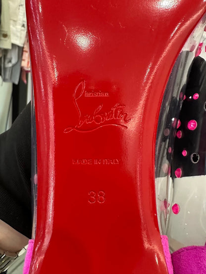 Pink Rhinestone Flat Shoes for Women