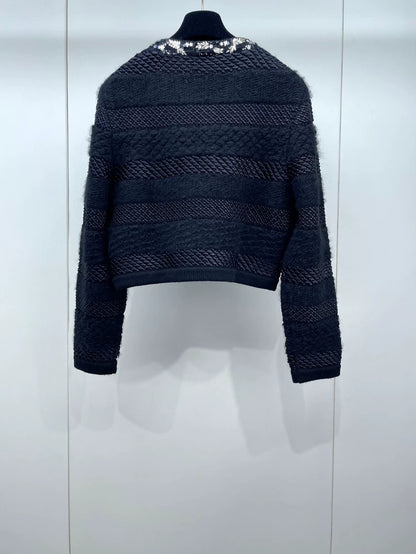 Chanel Knit Jacket with Sequins