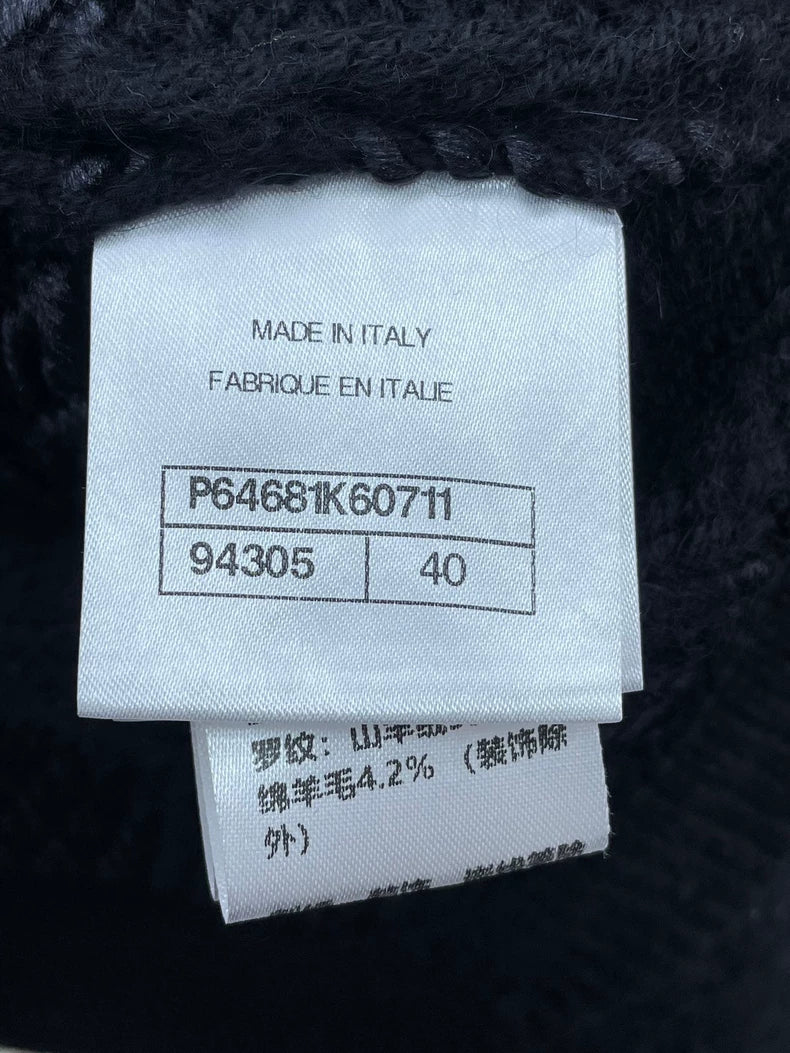 Chanel Knit Jacket with Sequins