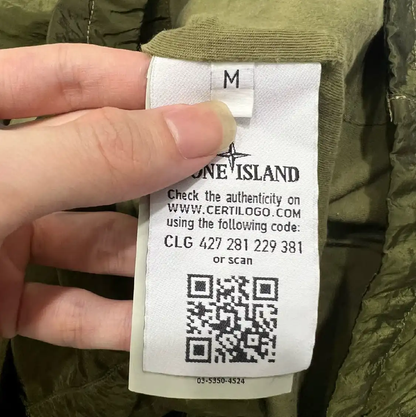 Stone Island Men's Green Jacket 0089