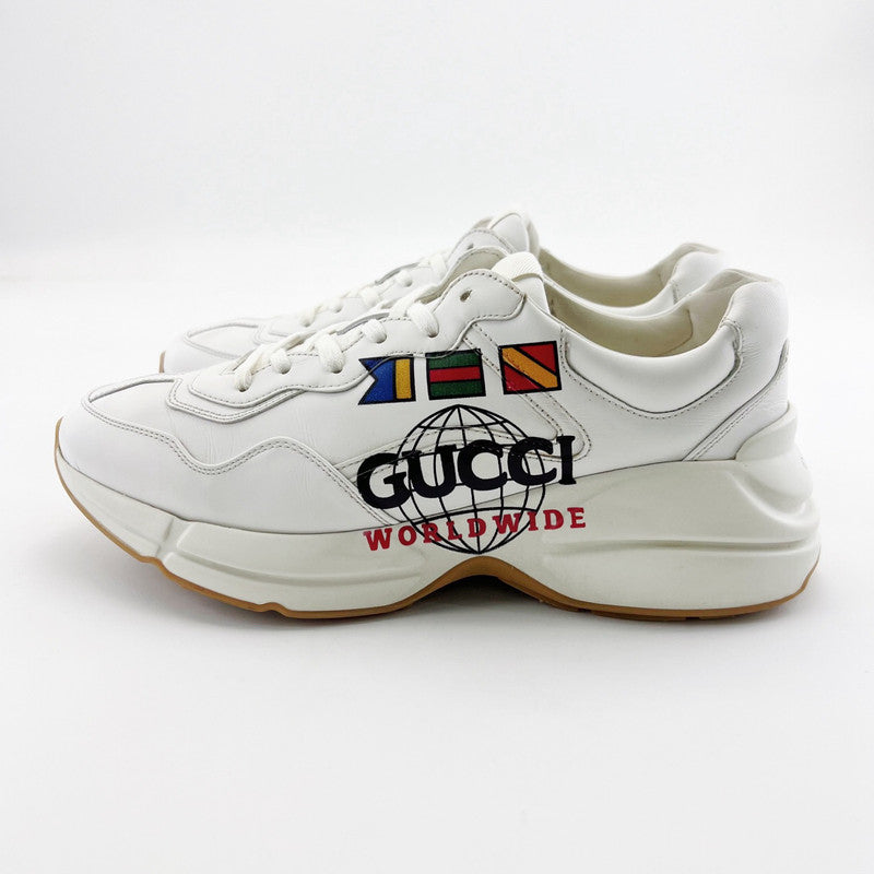 Gucci Rhyton Worldwide Leather Low-Top Sneakers 0079