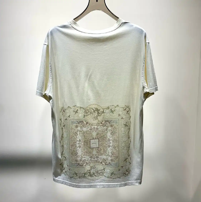 Givenchy Studio Homme White Cotton T-Shirt 0089