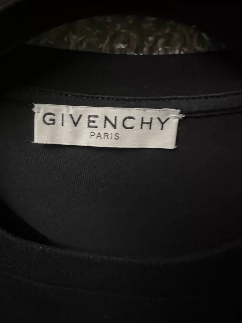 Givenchy Men's Deer Print Short Sleeve T-Shirt