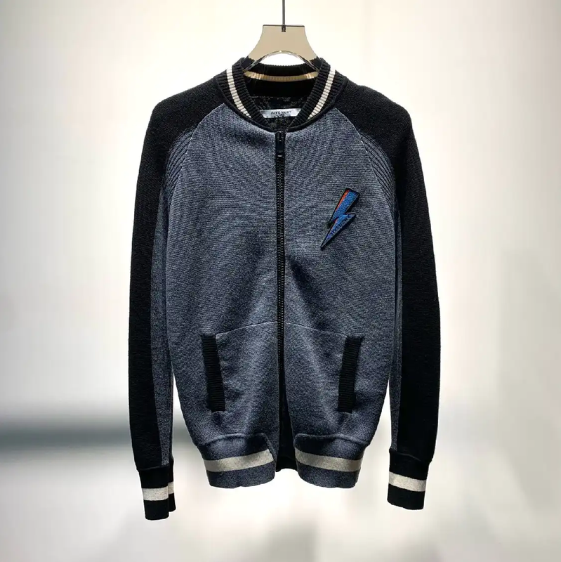 Givenchy Gray Wool Men's Knit Sweater 0089