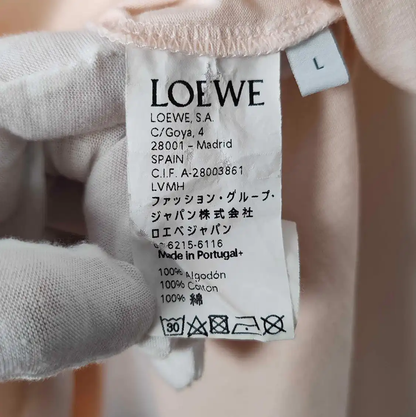 Loewe Pink Cotton Dumbo Graphic T-Shirt 0089