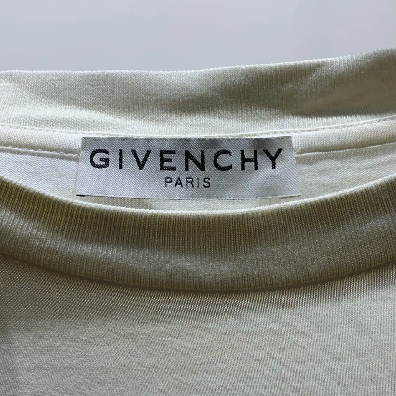 Givenchy Studio Homme White Cotton T-Shirt 0089