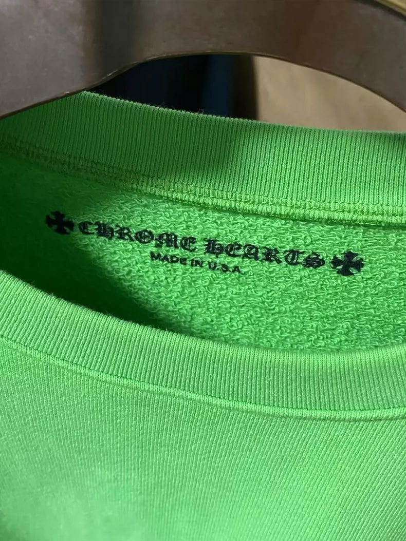 Chrome Hearts Sex Series Green Sweatshirt