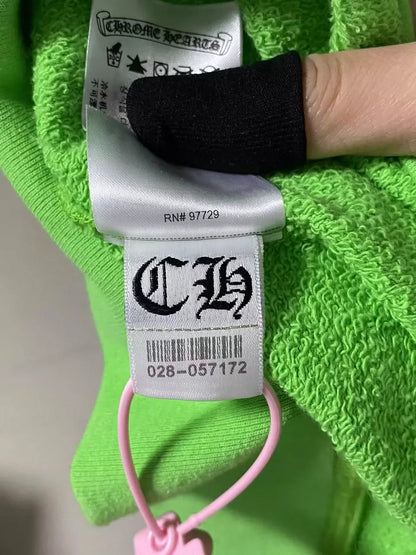 Chrome Hearts Sex Series Green Sweatshirt