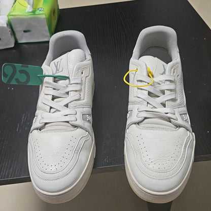 Louis Vuitton White Cement Low-Top Trainers 0079