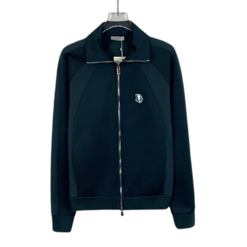 Green Logo Zip Jacket from Dior