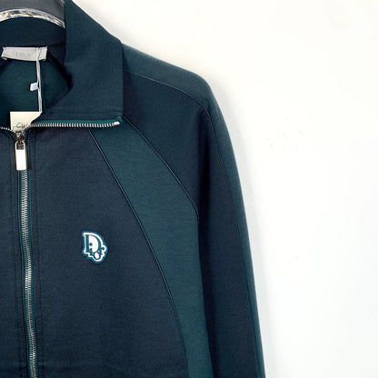 Green Logo Zip Jacket from Dior