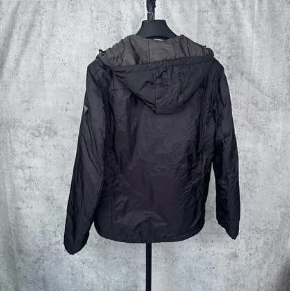 Prada Black Cotton Long Sleeve Jacket