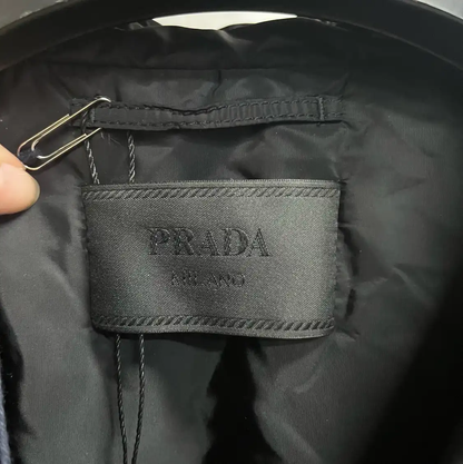 Prada Black Cotton XL Men's Jacket