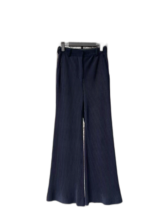 Acne Flared Pants in Navy Color