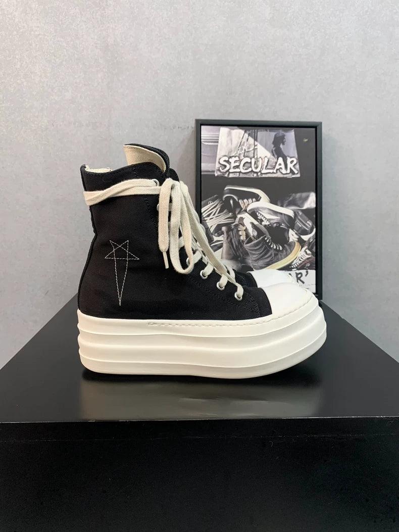 Rick Owens High Platform Sneakers for Women-yf