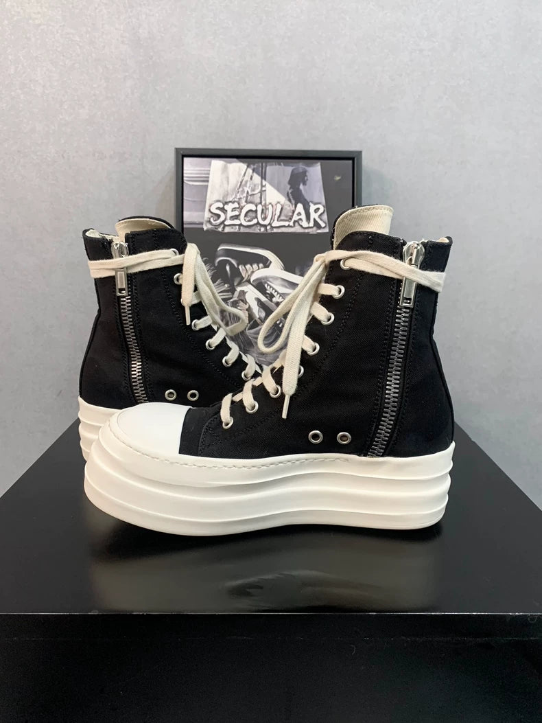 Rick Owens High Platform Sneakers for Women-yf