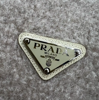 Prada Khaki Cotton Long Sleeve Sweatshirt