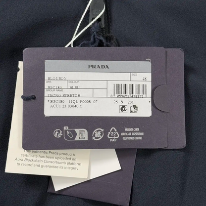 Prada M Size Dark Blue Men’s Jacket