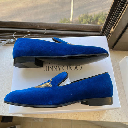 Louis Vuitton Auteuil Velvet Loafers for Men 0079